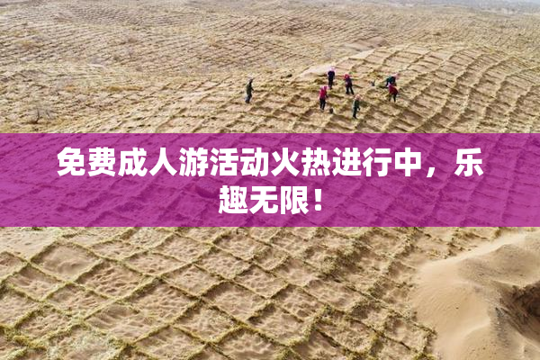 免费成人游活动火热进行中，乐趣无限！