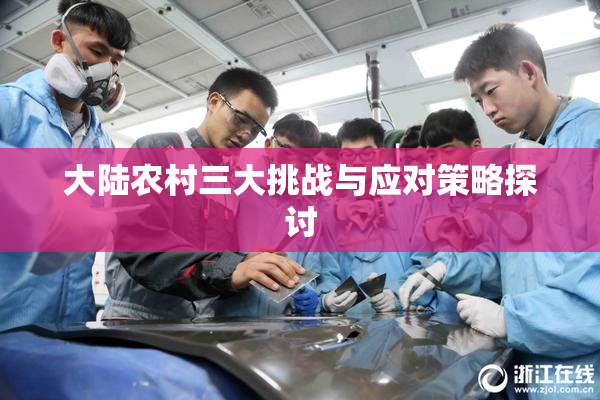 大陆农村三大挑战与应对策略探讨