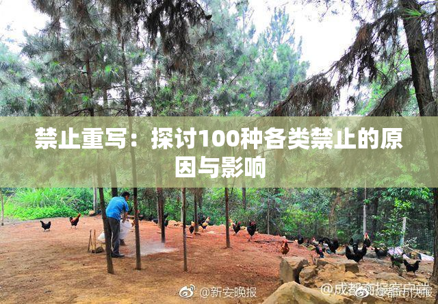禁止重写：探讨100种各类禁止的原因与影响