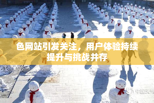 色网站引发关注，用户体验持续提升与挑战并存