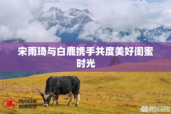 宋雨琦与白鹿携手共度美好闺蜜时光