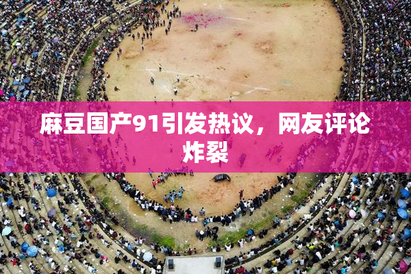 麻豆国产91引发热议，网友评论炸裂
