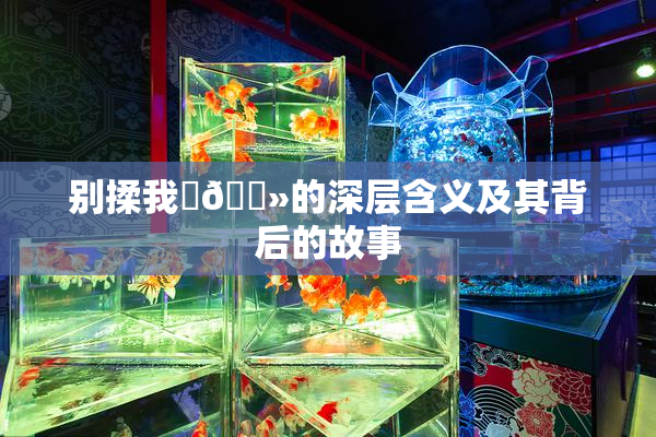 别揉我‌🐻的深层含义及其背后的故事