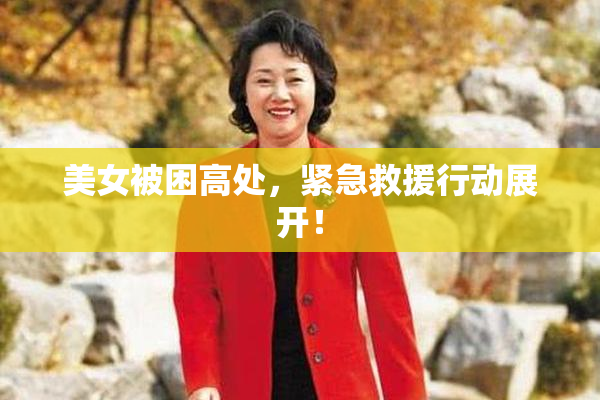 美女被困高处，紧急救援行动展开！