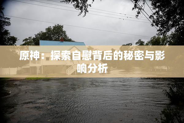 原神：探索自慰背后的秘密与影响分析