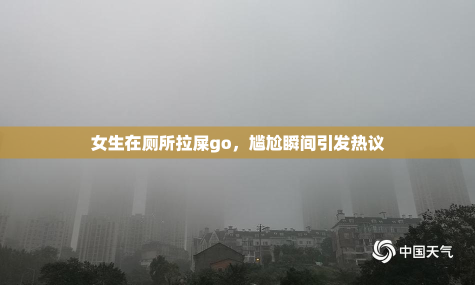 女生在厕所拉屎go，尴尬瞬间引发热议