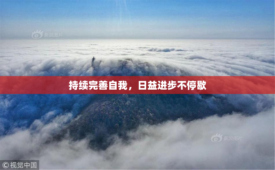 持续完善自我，日益进步不停歇