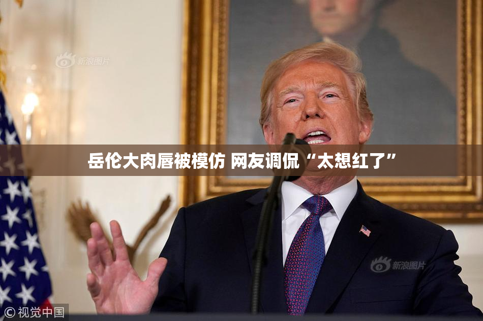 岳伦大肉唇被模仿 网友调侃“太想红了”