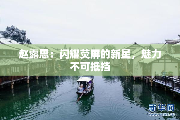 赵露思：闪耀荧屏的新星，魅力不可抵挡