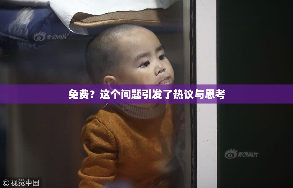 免费？这个问题引发了热议与思考