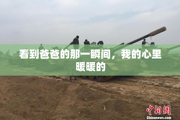 看到爸爸的那一瞬间，我的心里暖暖的