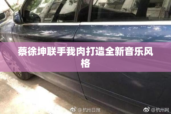 蔡徐坤联手我肉打造全新音乐风格