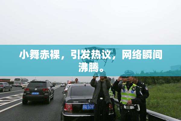 小舞赤裸，引发热议，网络瞬间沸腾。