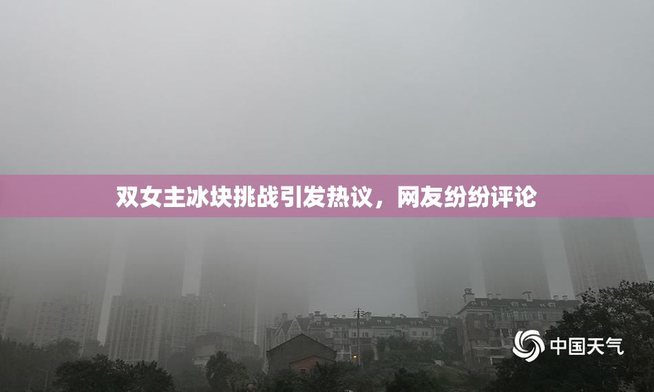 双女主冰块挑战引发热议，网友纷纷评论