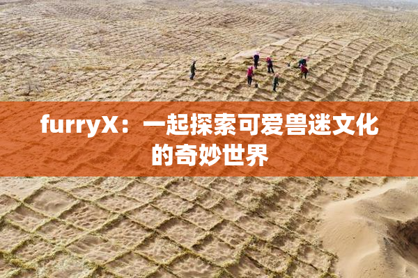 furryX：一起探索可爱兽迷文化的奇妙世界