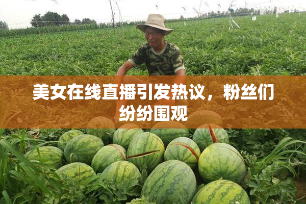 美女在线直播引发热议，粉丝们纷纷围观