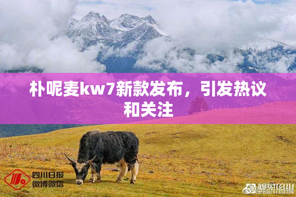 朴呢麦kw7新款发布，引发热议和关注