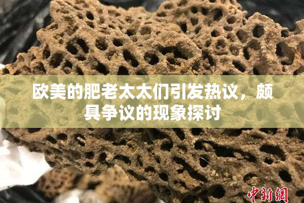 欧美的肥老太太们引发热议，颇具争议的现象探讨
