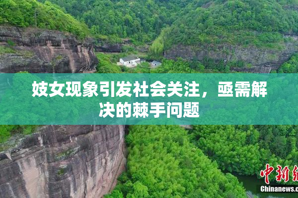 妓女现象引发社会关注，亟需解决的棘手问题