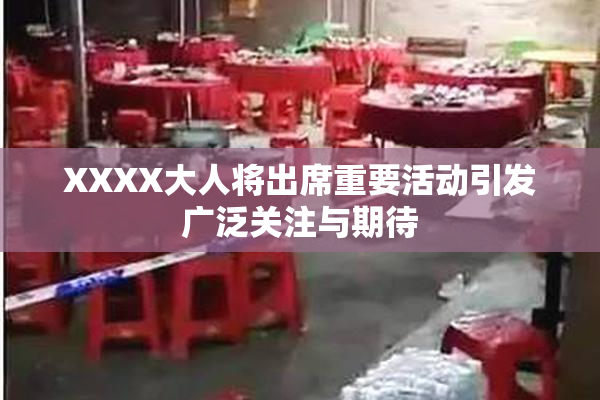 XXXX大人将出席重要活动引发广泛关注与期待