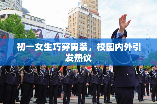 初一女生巧穿男装，校园内外引发热议