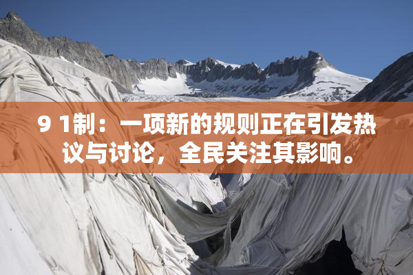 9 1制：一项新的规则正在引发热议与讨论，全民关注其影响。
