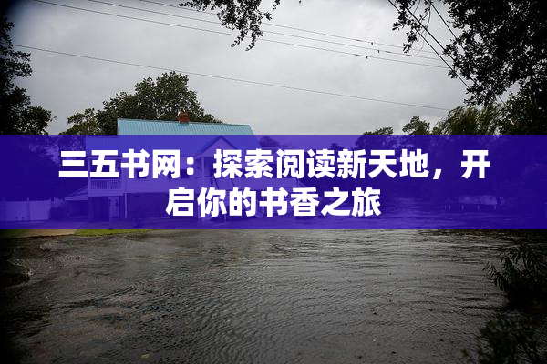 三五书网：探索阅读新天地，开启你的书香之旅