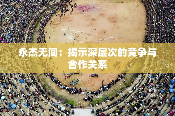 永杰无间：揭示深层次的竞争与合作关系