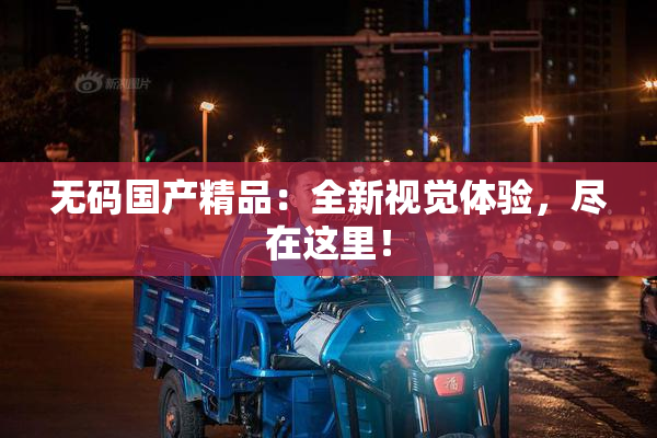 无码国产精品：全新视觉体验，尽在这里！