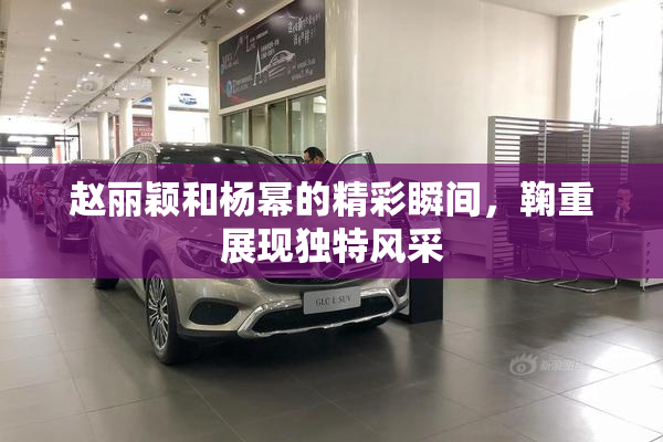 赵丽颖和杨幂的精彩瞬间，鞠重展现独特风采