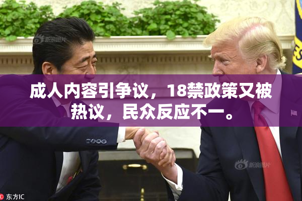 成人内容引争议，18禁政策又被热议，民众反应不一。