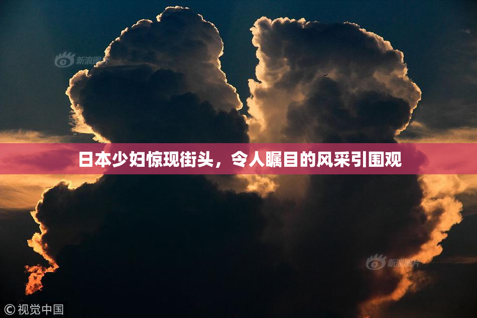 日本少妇惊现街头，令人瞩目的风采引围观