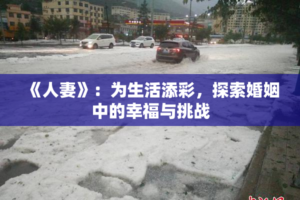 《人妻》：为生活添彩，探索婚姻中的幸福与挑战