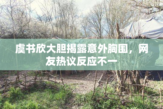 虞书欣大胆揭露意外胸围，网友热议反应不一