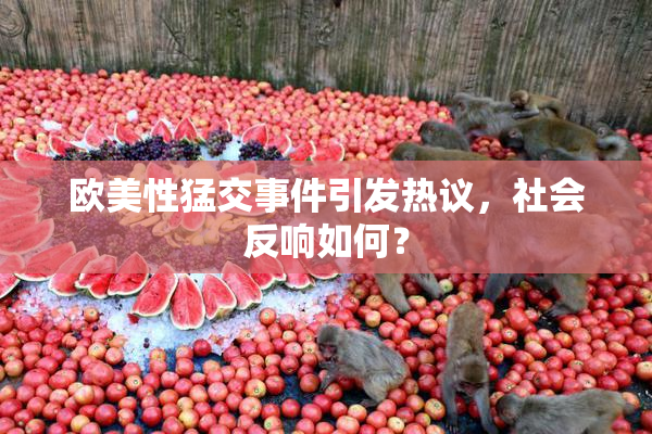 欧美性猛交事件引发热议，社会反响如何？