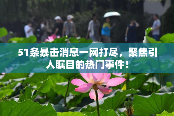 51条暴击消息一网打尽，聚焦引人瞩目的热门事件！