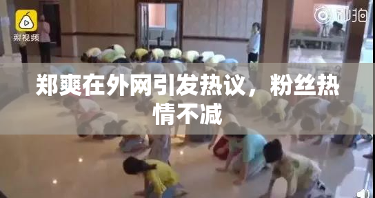 郑爽在外网引发热议，粉丝热情不减