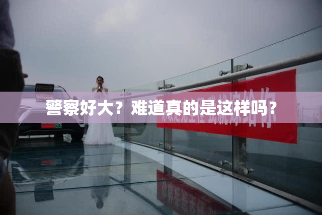 警察好大？难道真的是这样吗？