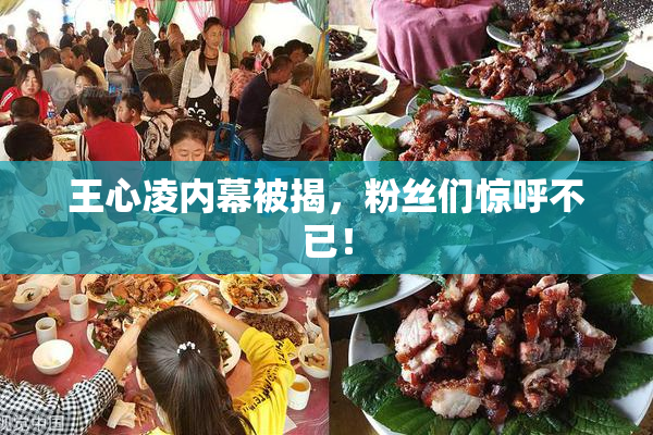 王心凌内幕被揭，粉丝们惊呼不已！