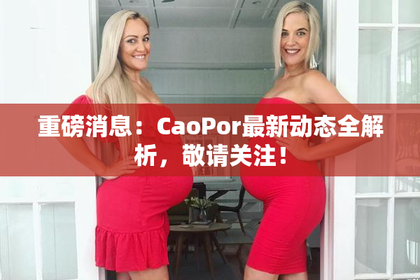 重磅消息：CaoPor最新动态全解析，敬请关注！