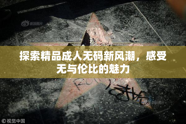 探索精品成人无码新风潮，感受无与伦比的魅力