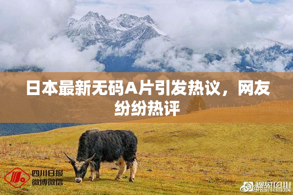 日本最新无码A片引发热议，网友纷纷热评