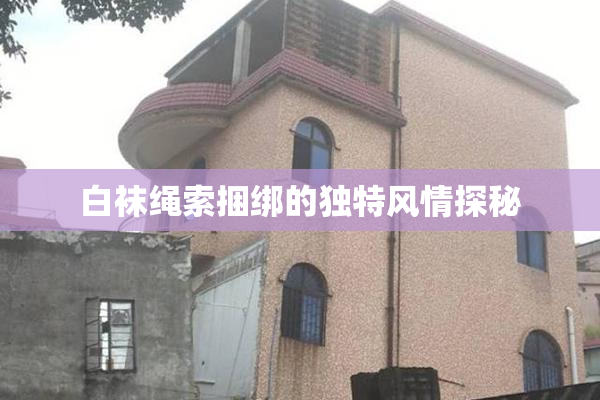 白袜绳索捆绑的独特风情探秘