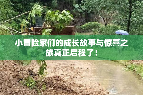 小冒险家们的成长故事与惊喜之旅真正启程了！