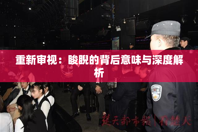 重新审视：睃睨的背后意味与深度解析