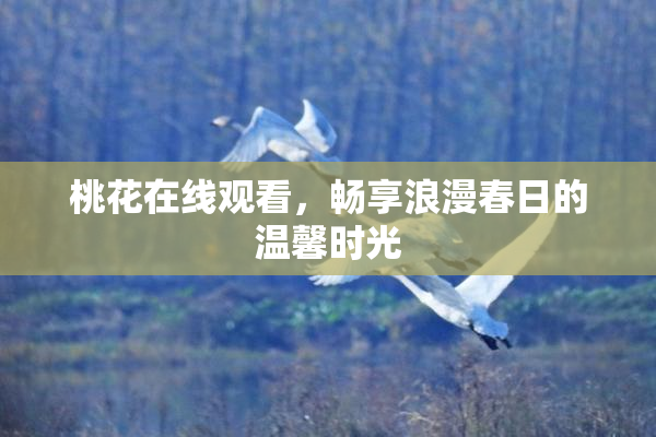 桃花在线观看，畅享浪漫春日的温馨时光