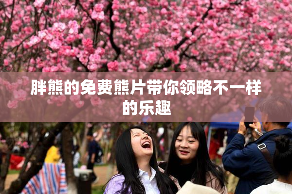 胖熊的免费熊片带你领略不一样的乐趣