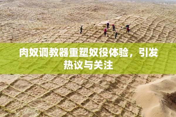 肉奴调教器重塑奴役体验，引发热议与关注