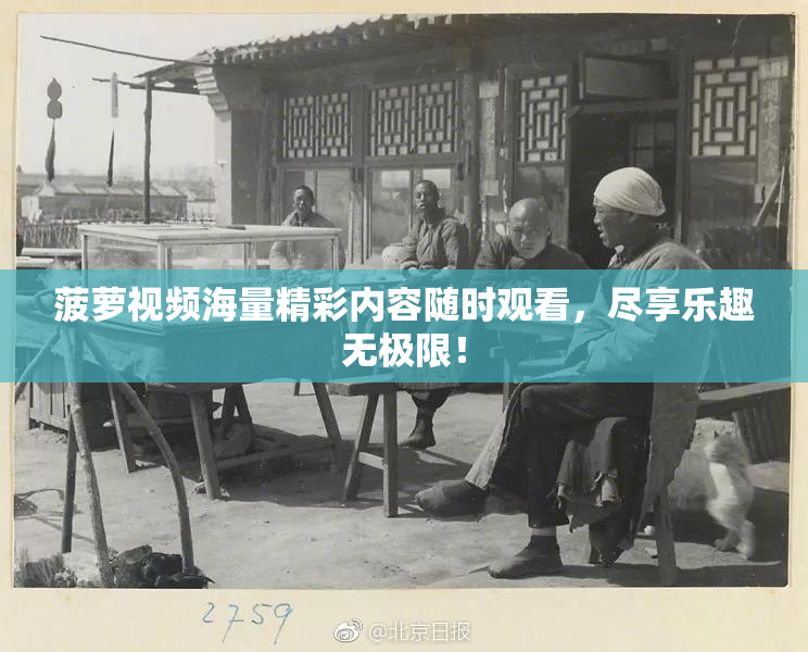 菠萝视频海量精彩内容随时观看，尽享乐趣无极限！