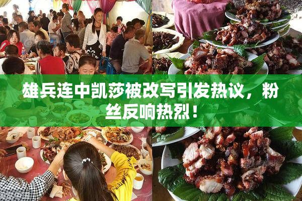 雄兵连中凯莎被改写引发热议，粉丝反响热烈！